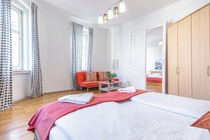 Basic-Apartment | Bügeleisen/Bügelbrett, kostenloses WLAN