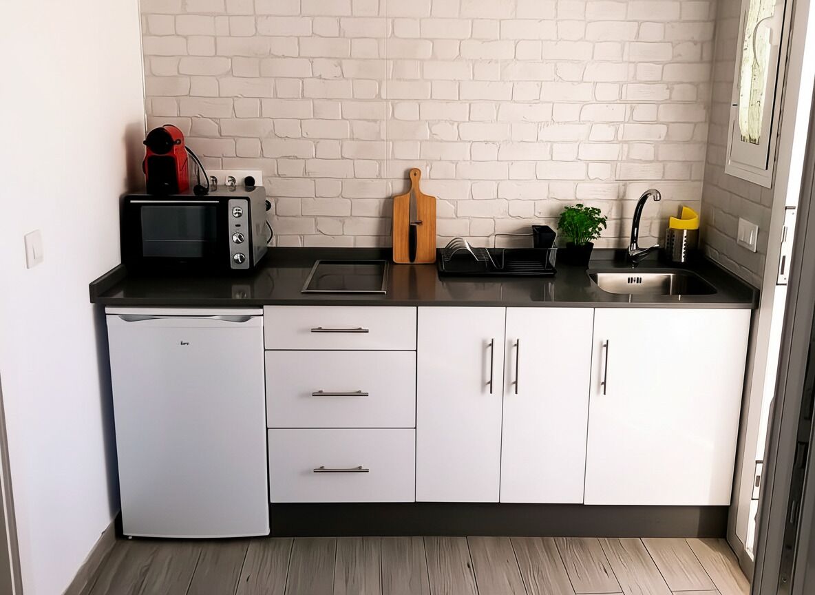 Familienstudio, Raucher, Haustiere gestattet | Eigene Küche