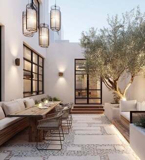 Outdoor dining - Acqua & Pietra - The art of Apulian living (San Vito dei Normanni)