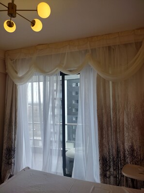 1 chambre, fer et planche à repasser, Wi-Fi gratuit, draps fournis