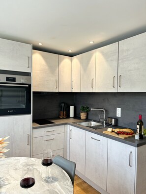 Fridge, microwave, oven, stovetop - Basilisk Homes - in Grenzach-Wyhlen near Basel (Grenzach-Wyhlen)
