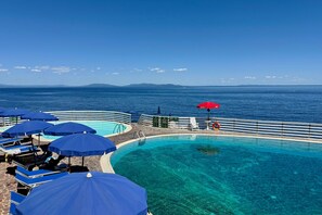 Outdoor pool - Villa Star Elba Island with sea view (Porto Azzurro)
