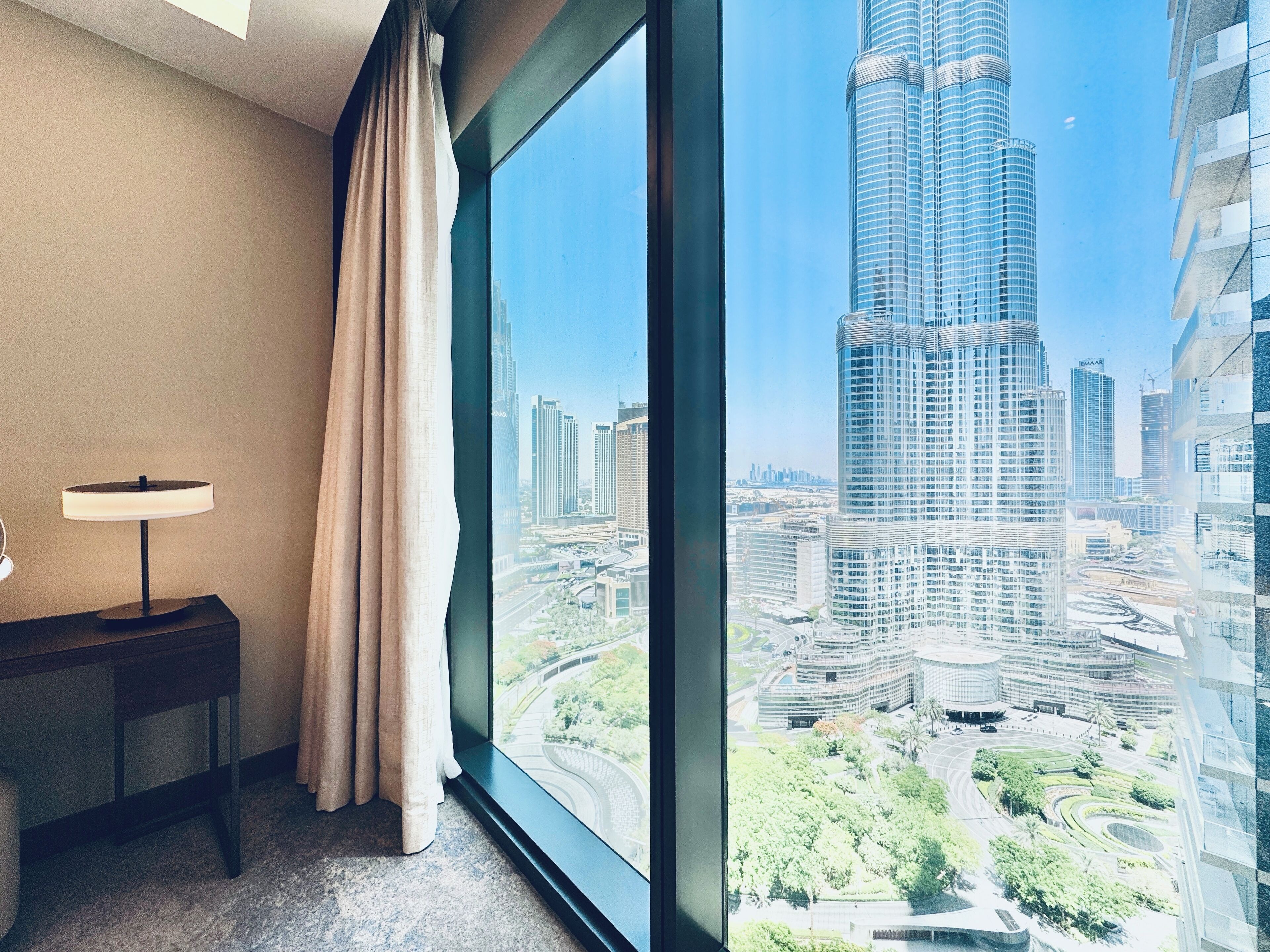 Vue depuis l’hébergement