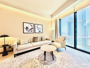 64-inch LED TV with digital channels - Venduras Skyline 3BR at Address Opera (Dubai)