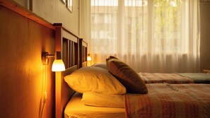 Twin Room, City View | In-room safe, blackout drapes, soundproofing, iron/ironing board - Urban Yurt (Almaty)