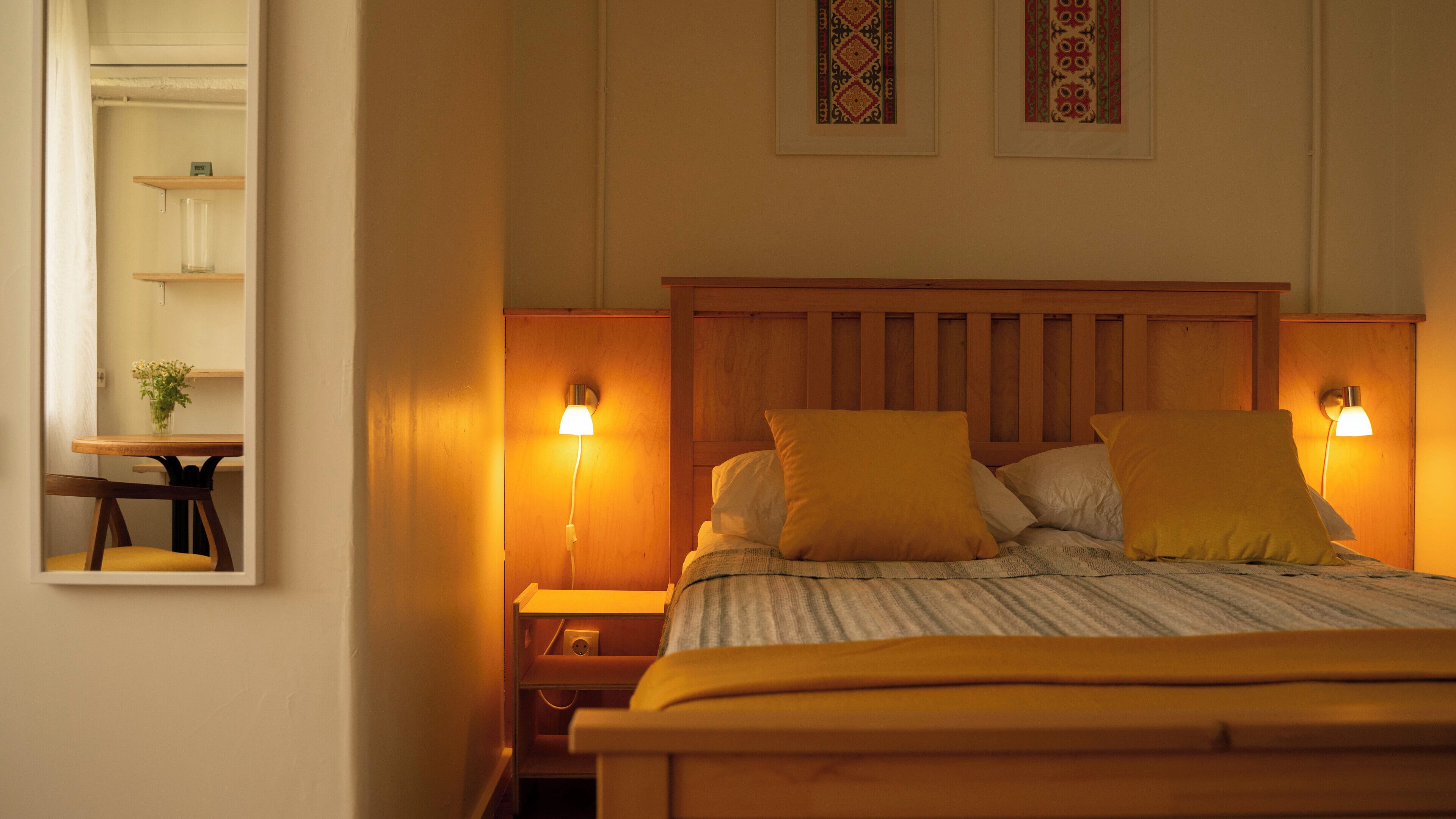 Double Room, City View | In-room safe, blackout curtains, soundproofing, iron/ironing board