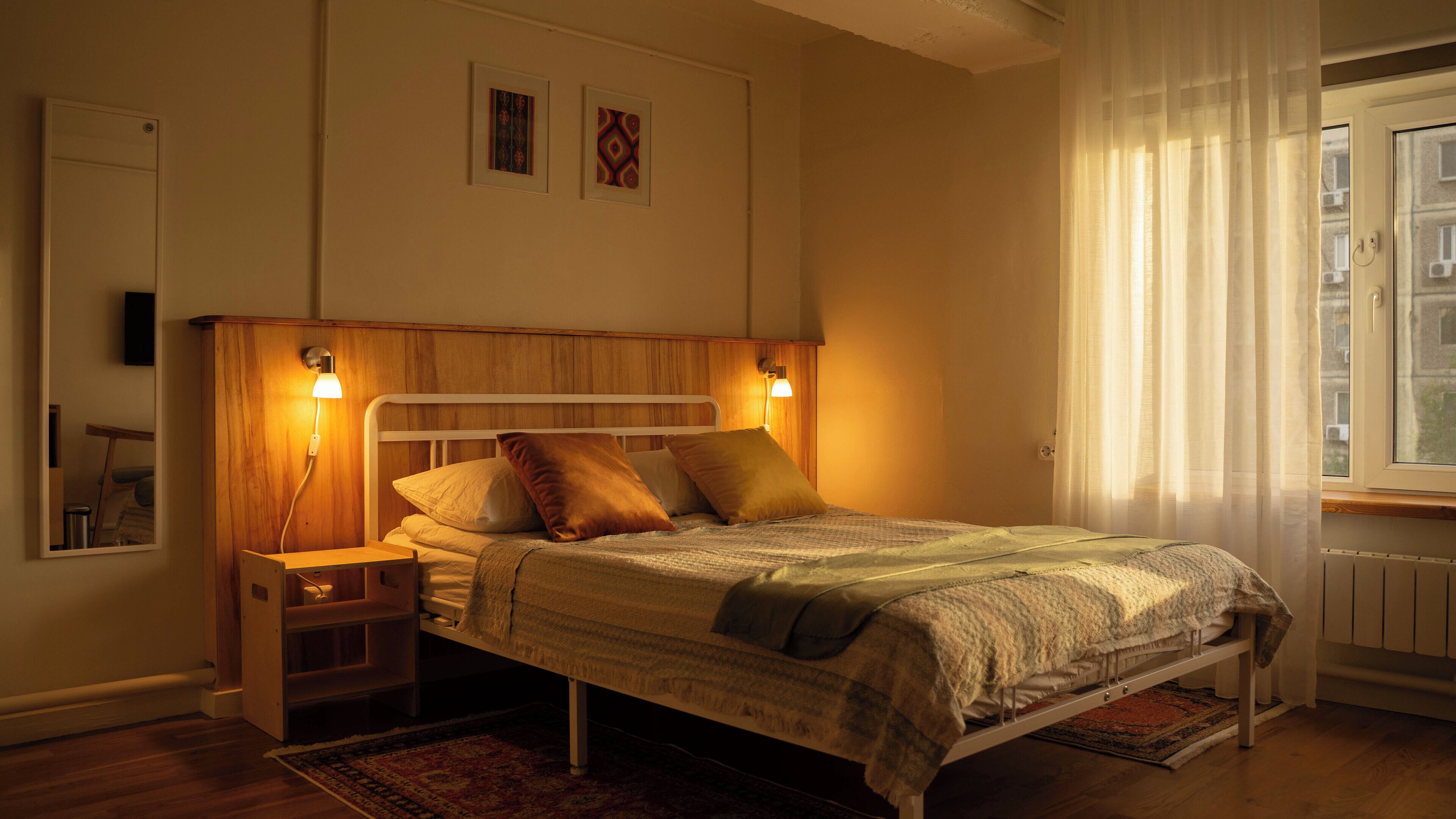 Doppelzimmer, Stadtblick | Zimmersafe, Verdunkelungsvorhänge, schallisolierte Zimmer