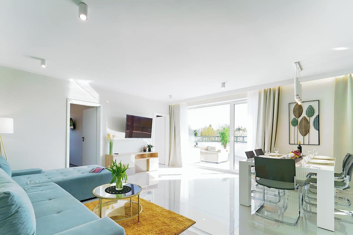 Comfort appartement (WH 124) | Woonruimte | Flatscreentelevisie