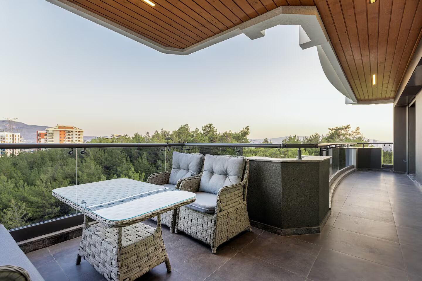 Condo família, 3 quartos, cozinha, vista para a cidade | Terraço/pátio
