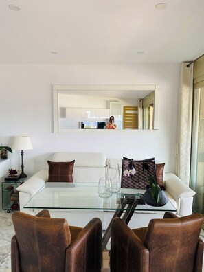 Living area - Sublime sea view apartment (Menton)