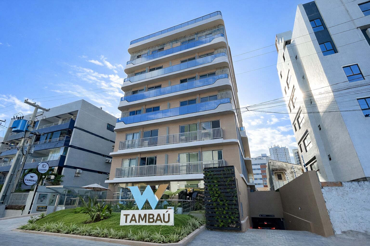 Fachada da propriedade