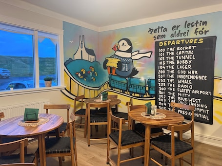 Fridge, microwave, toaster