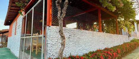 Voorkant van accommodatie