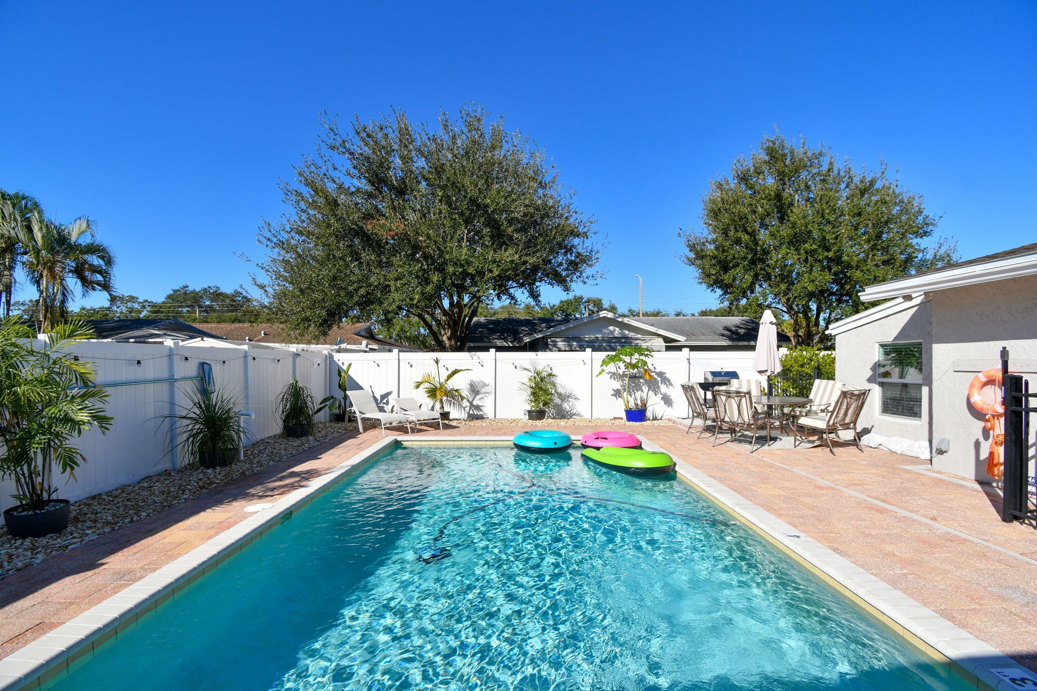 Una piscina climatizada