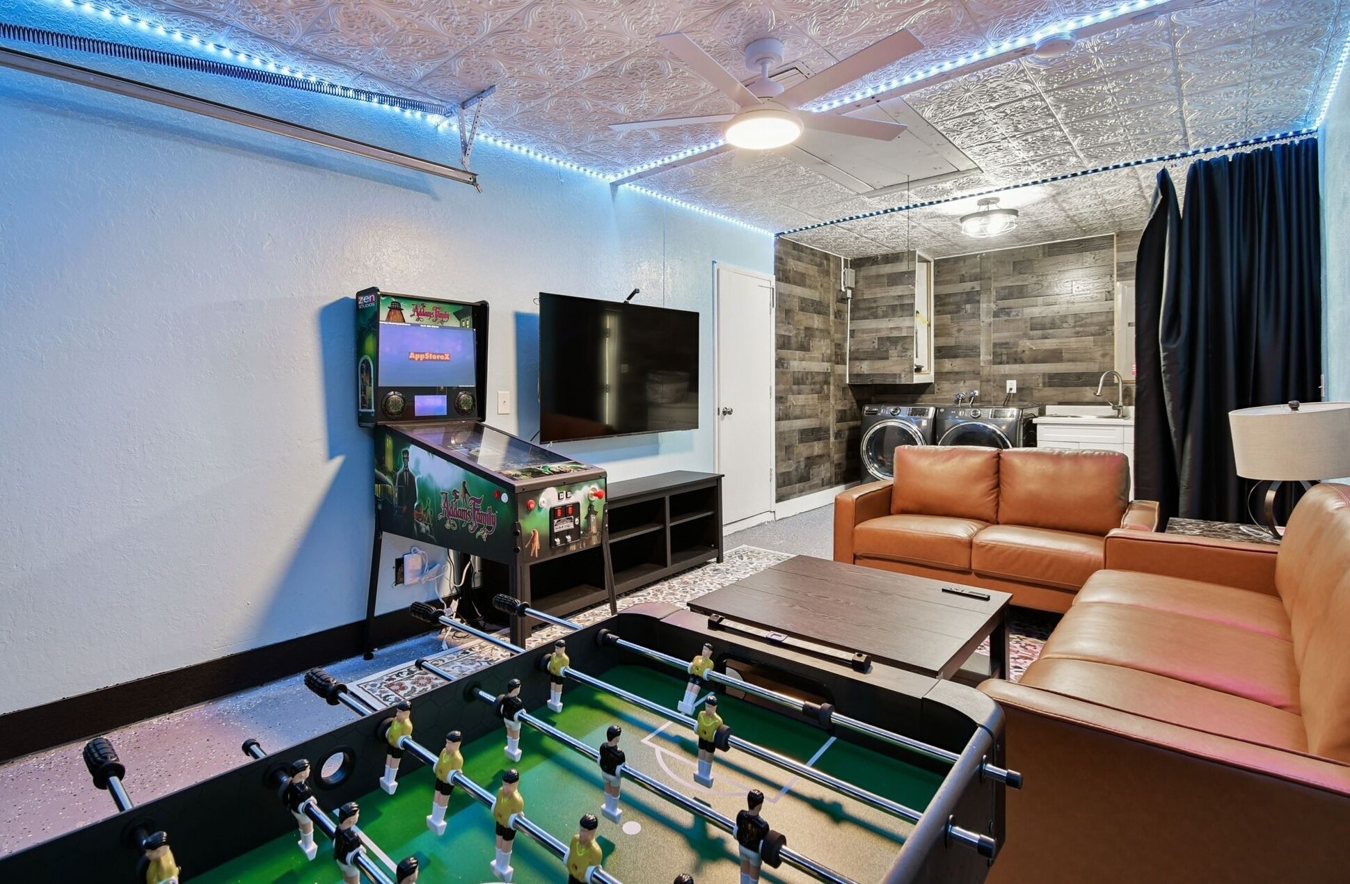 Smart TV, video games, offices