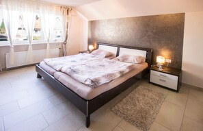2 slaapkamers, wifi, beddengoed