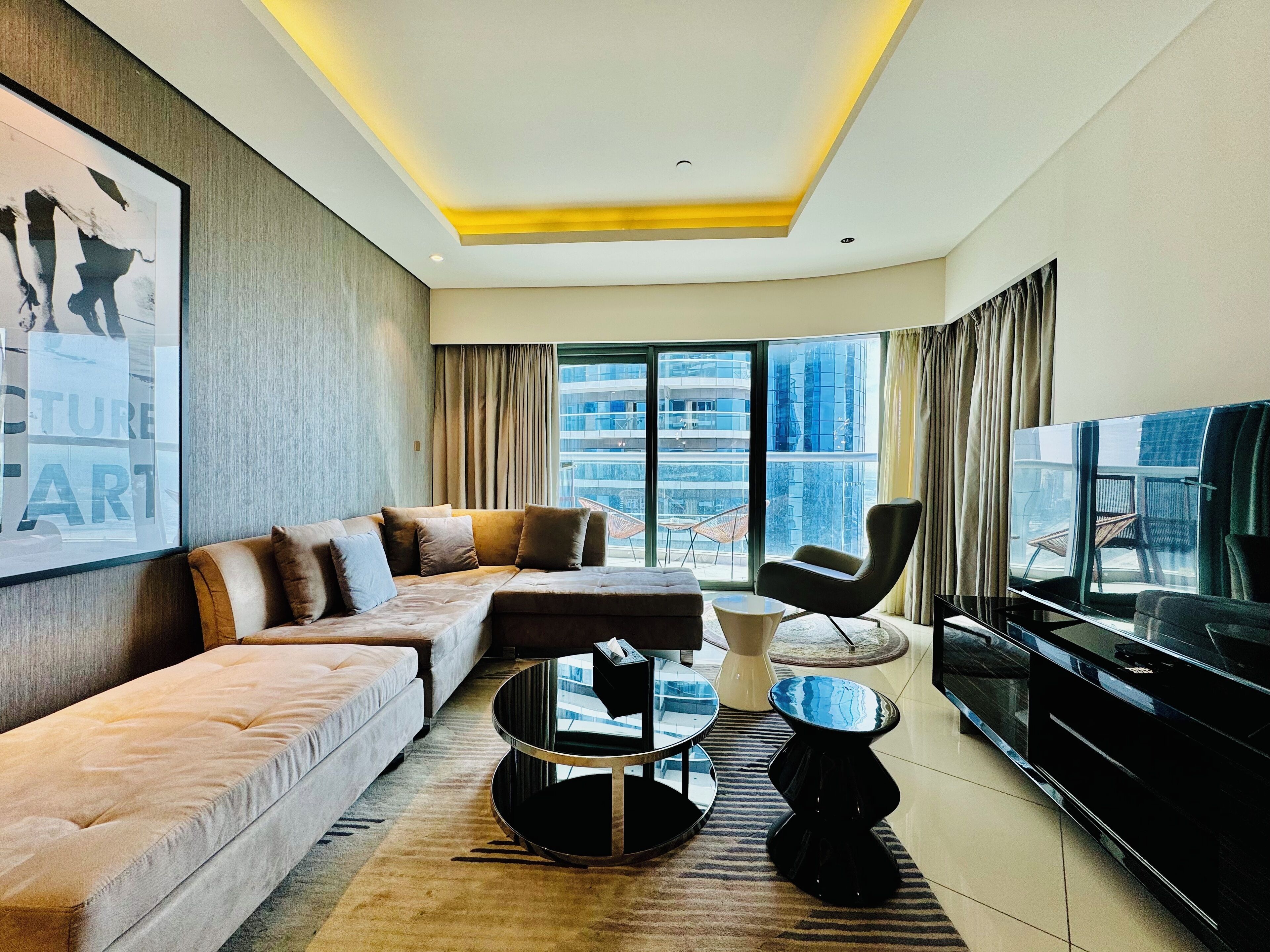 64-inch LED TV with digital channels