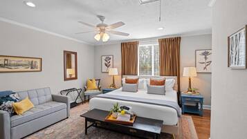 2 bedrooms, desk, iron/ironing board, free WiFi