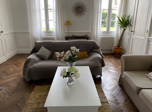 TV, DVD player, stereo