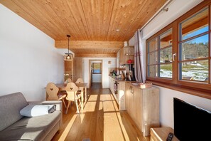 TV, ping pong, stereo - Apartment 'Hirtebube' with Shared Garden, Balcony, and Wi-Fi (Lenzkirch)