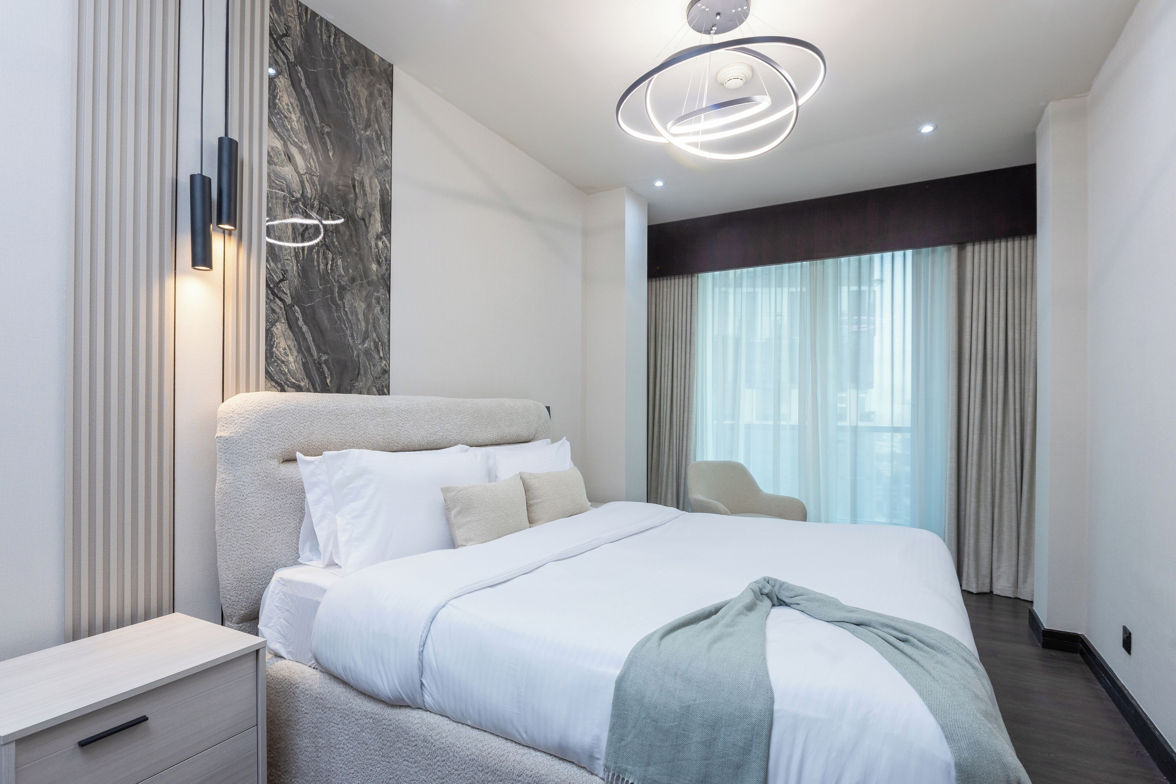 Apartment, Balcony, City View