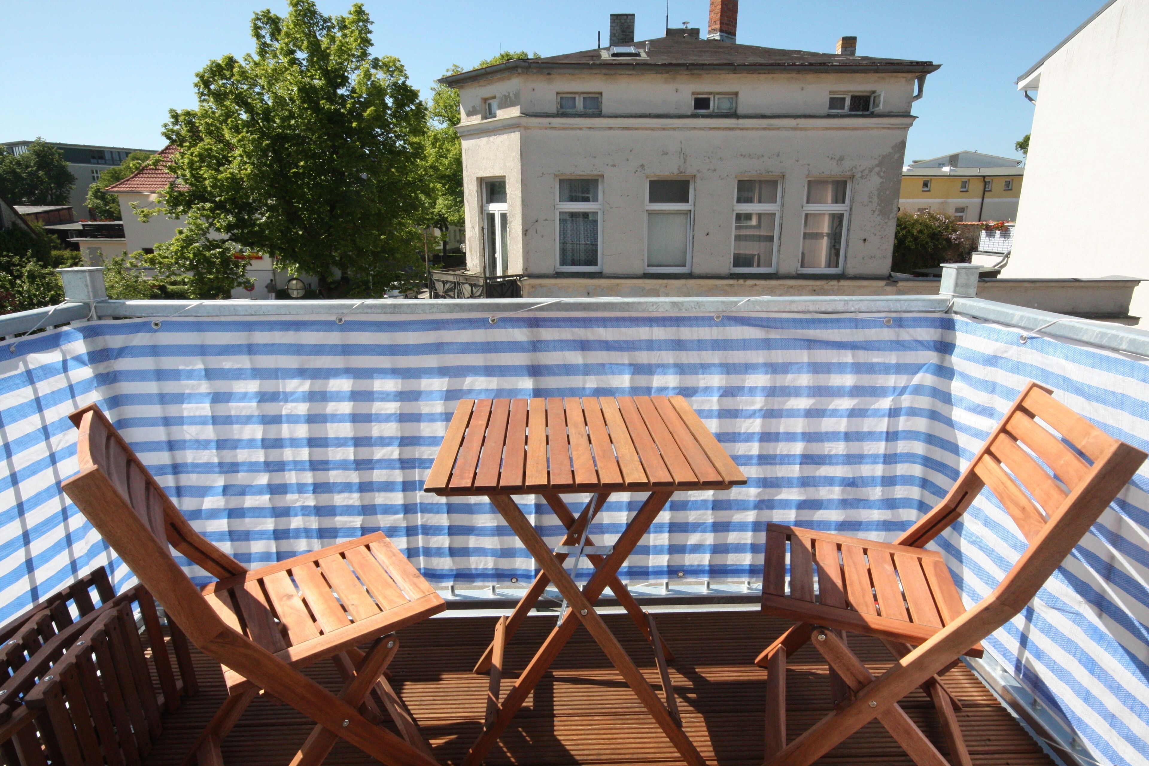 Balkon Terrasse Fisch