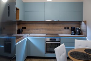 Private kitchen - Cozy, family-friendly apartment with a view! (Skiathos)