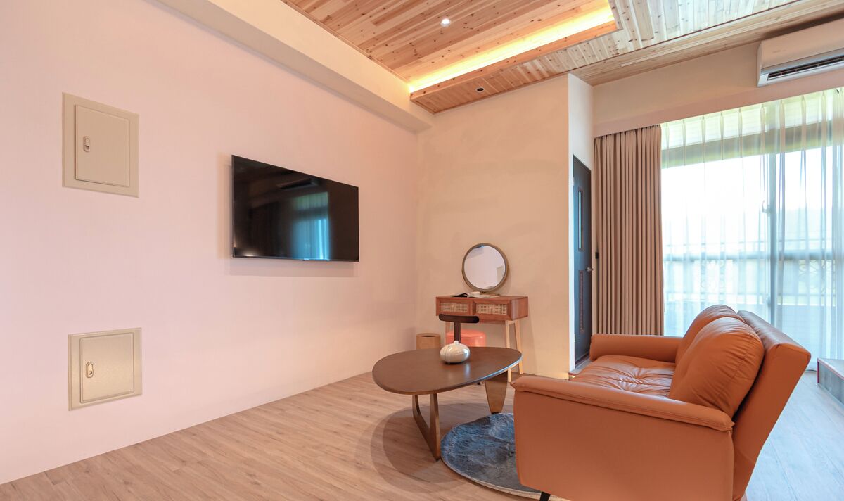 Panoramic Quadruple Room, 1 Bedroom, Balcony, Mountain View | Desk, laptop workspace, free WiFi