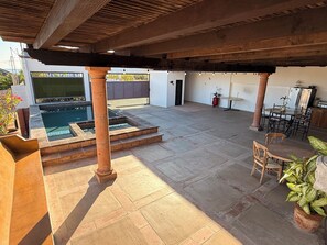 Pool - Home with Ocean View & Private Pool in LosBarriles (Los Barriles)