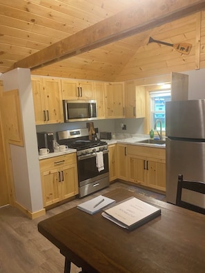 Microwave, oven, stovetop