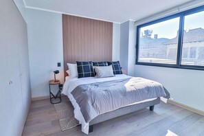 2 bedrooms, iron/ironing board, WiFi, bed sheets - HOM I Parking Wifi Barrio Italia SmartTv Ciudad (Providencia)