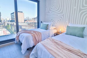 2 bedrooms, iron/ironing board, WiFi, bed sheets - HOM I SmartTv BarrioItalia Providencia ParkingWifi (Providencia)