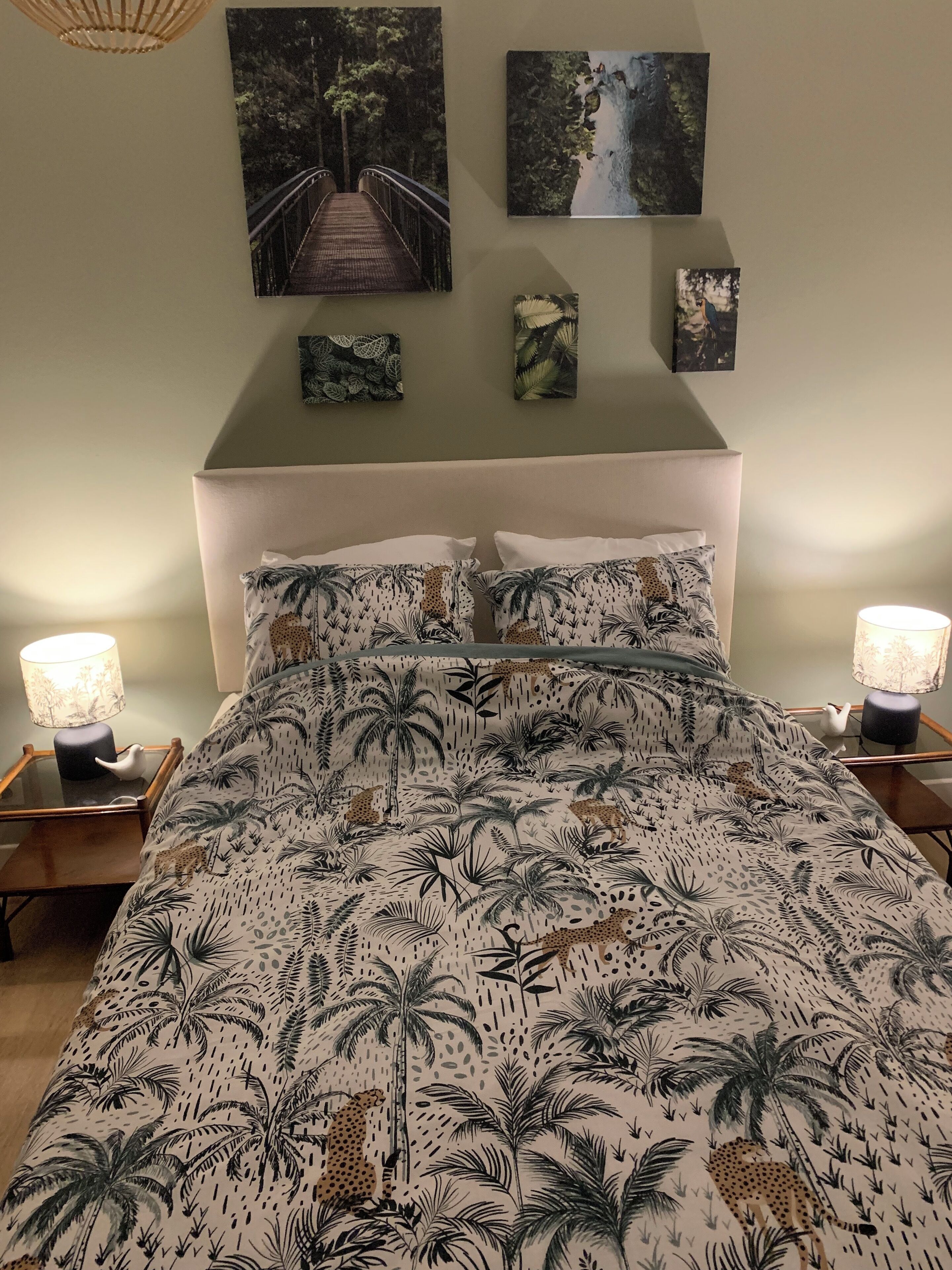 2 chambres, fer et planche à repasser, lit parapluie, Wi-Fi gratuit