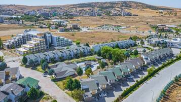 Fassade der Unterkunft