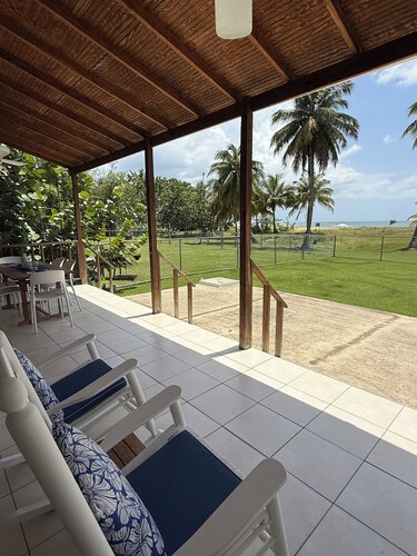 Ocean Nest - 4-bedroom beach-front house in La Playa, Anasco Puerto Rico