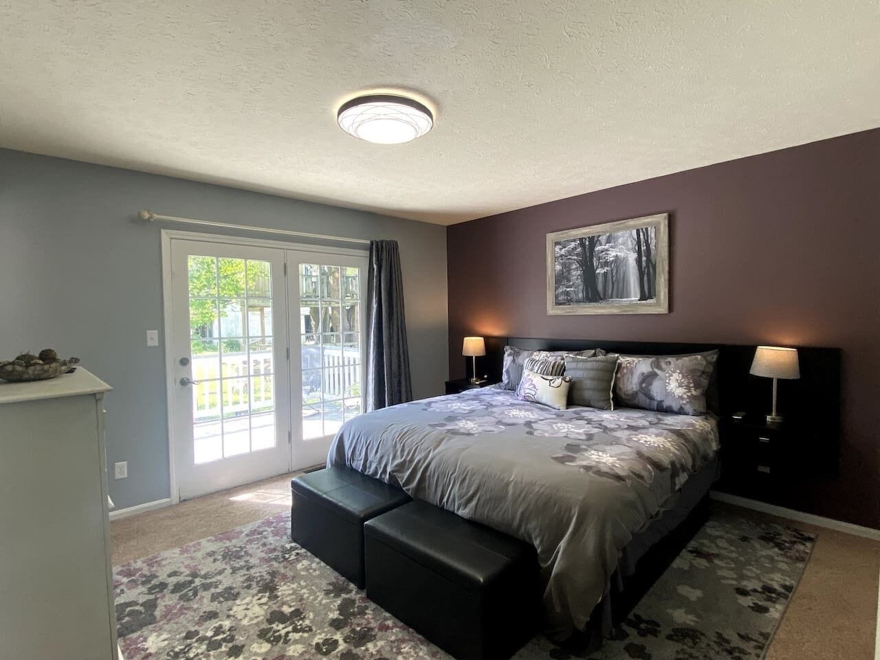 5 bedrooms, iron/ironing board, travel crib, free WiFi