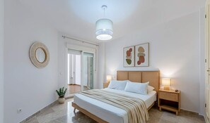 2 室のベッドルーム、WiFi、ベッドシーツ