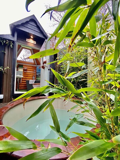 Shepard hut - Hot Tub, Outdoor Shower, Bath