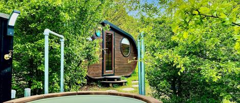 Bain à remous extérieur