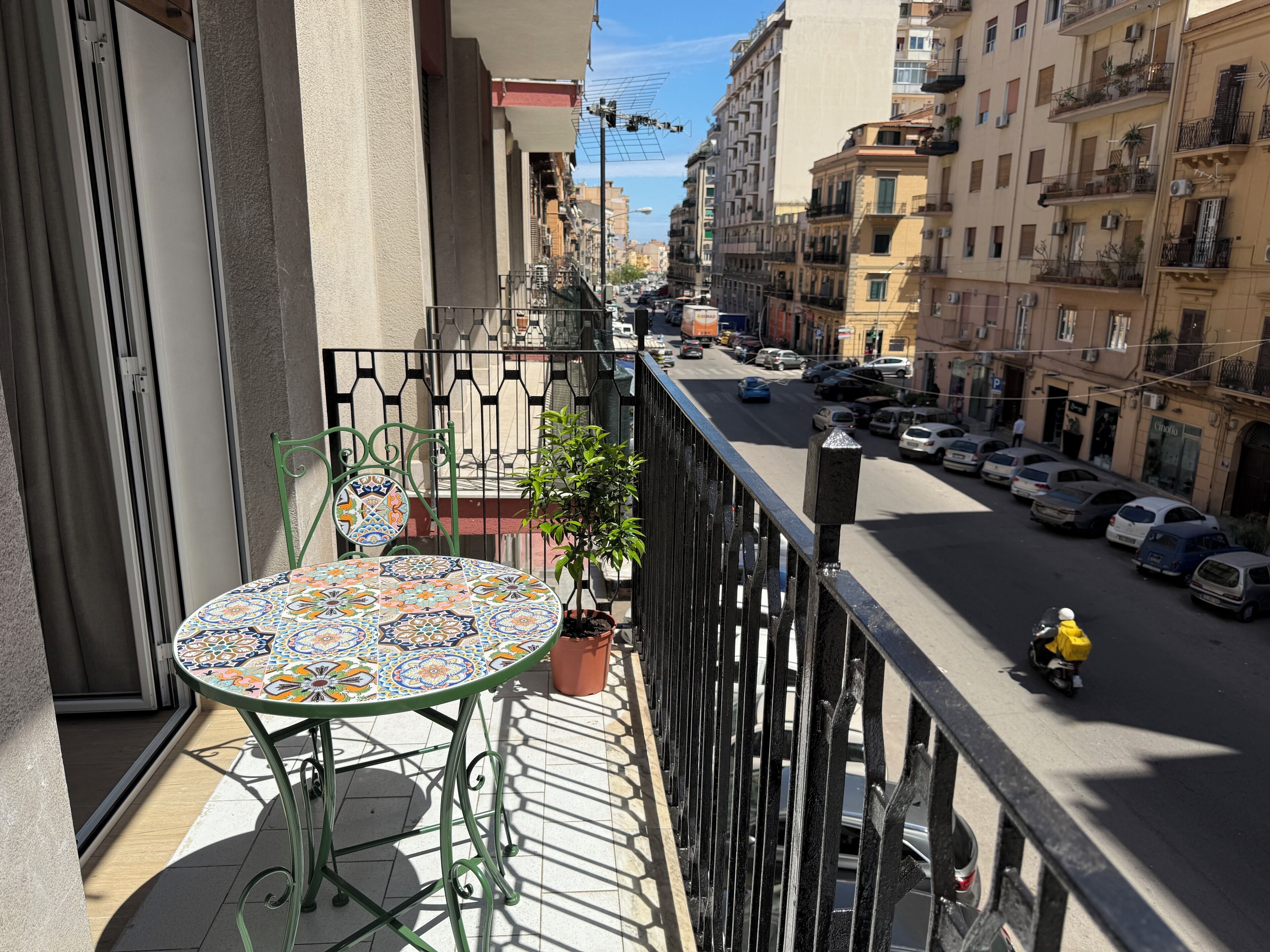 Deluxe Triple Room, Balcony, City View | Terrace/patio