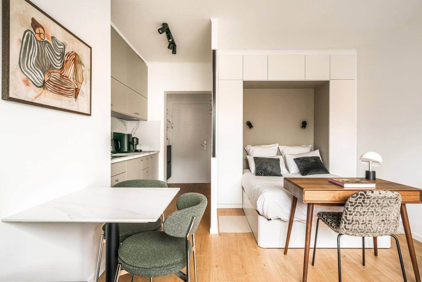 1 chambre, fer et planche à repasser, Wi-Fi, draps fournis