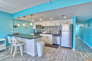 Condo, Multiple Beds (Holiday Villas III #209) | Private kitchen | Oven, toaster - Holiday Villas III #209 (Indian Shores)