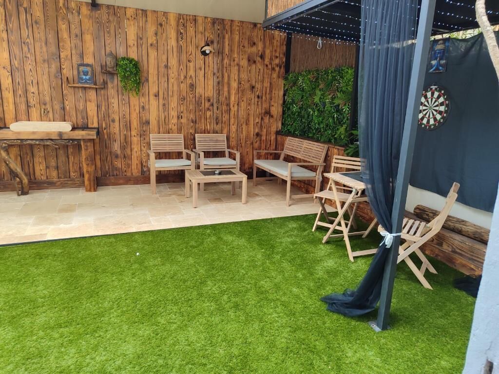 Enceinte de l’hébergement