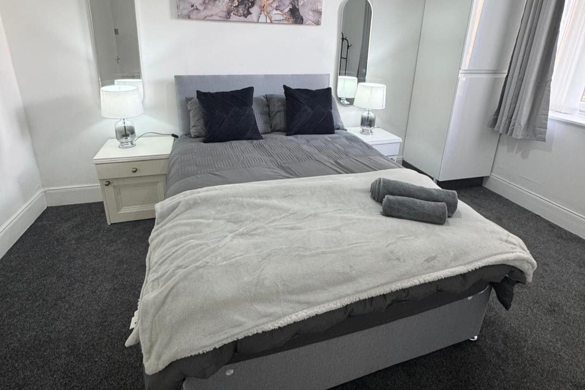 1 bedroom, iron/ironing board, free WiFi, bed sheets