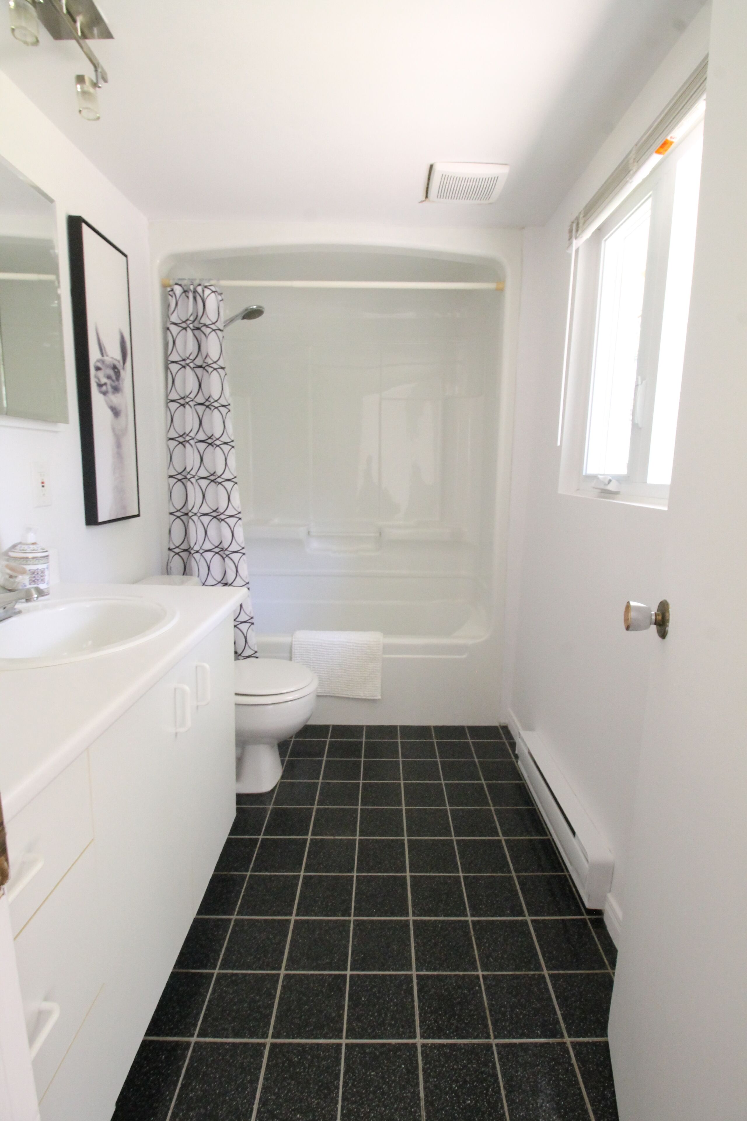 Chalet, vista lago | Bagno