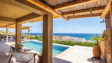 Villa, Sea View | Terrace/patio