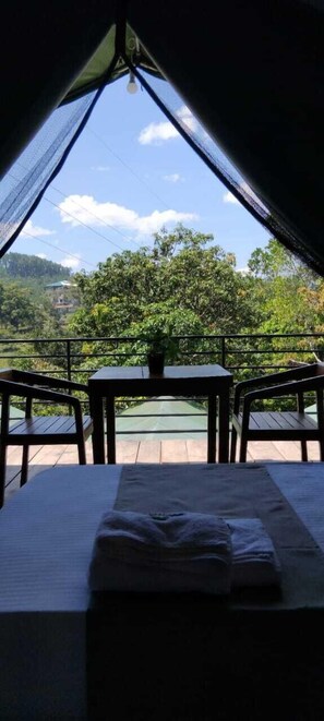 Utsikt från boendet