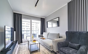 Lägenhet Classic (Kasprowicza 121) | Vardagsrum | Platt-tv