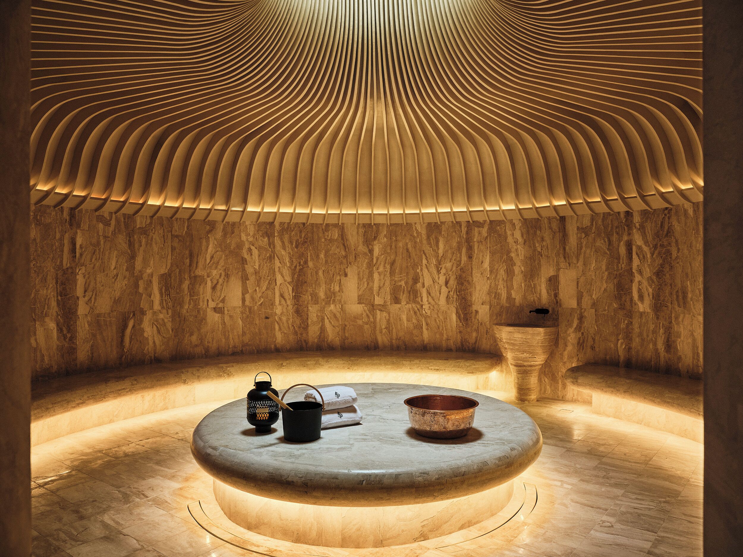 Couples treatment rooms, Turkish bath, body treatments