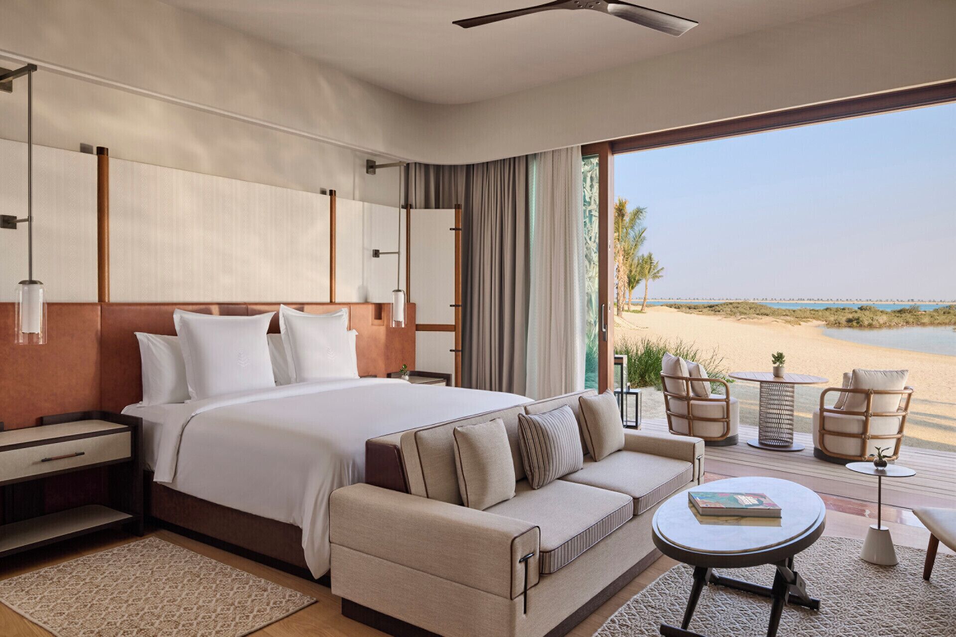 Premier Suite, 1 King Bed, Sea View | Hypo-allergenic bedding, down duvets, minibar, in-room safe
